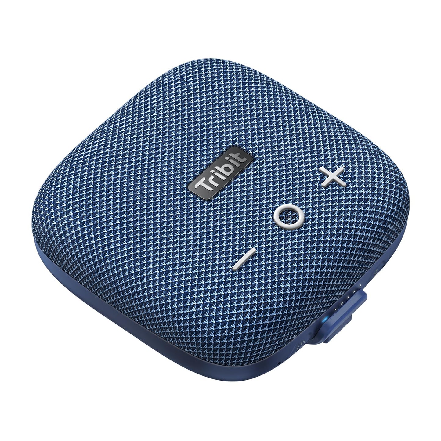 Tribit StormBox Micro 2 Portable Speaker: 90dB Loud Sound Deep Bass IP67 Waterproof Small Speaker Built-in Strap, 12H Playtime Long Battery 120ft for Outdoor Camping Biking (Red)